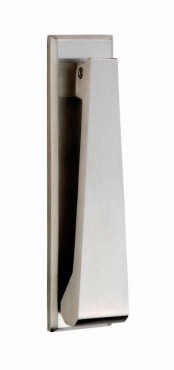 Eurospec Slimline Door Knocker SWE1020SSS G316 Satin Stainless Steel